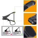 Telefono laikiklis, juodas iki 6,5 colio