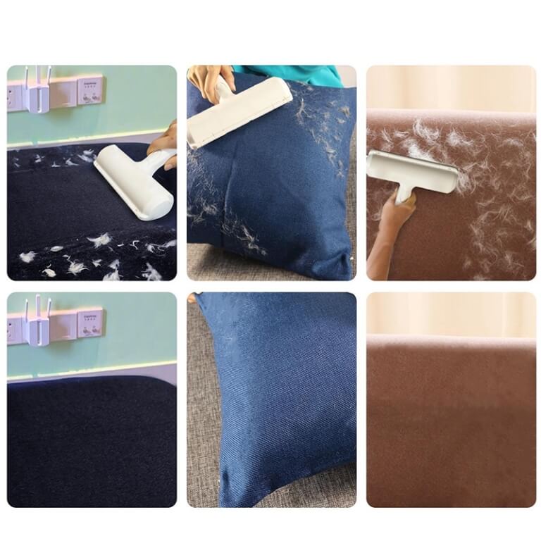 Šepetys naminių gyvūnėlių plaukams, 19cm