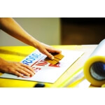 Mentelė lipdukų klijavimui brauklė, ruda