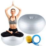 Spurgos formos gimnastikos kamuolys, 50cm PVC