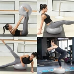 Spurgos formos gimnastikos kamuolys, 50cm PVC