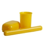 Turistinis higienos indelių rinkinys, plastikas