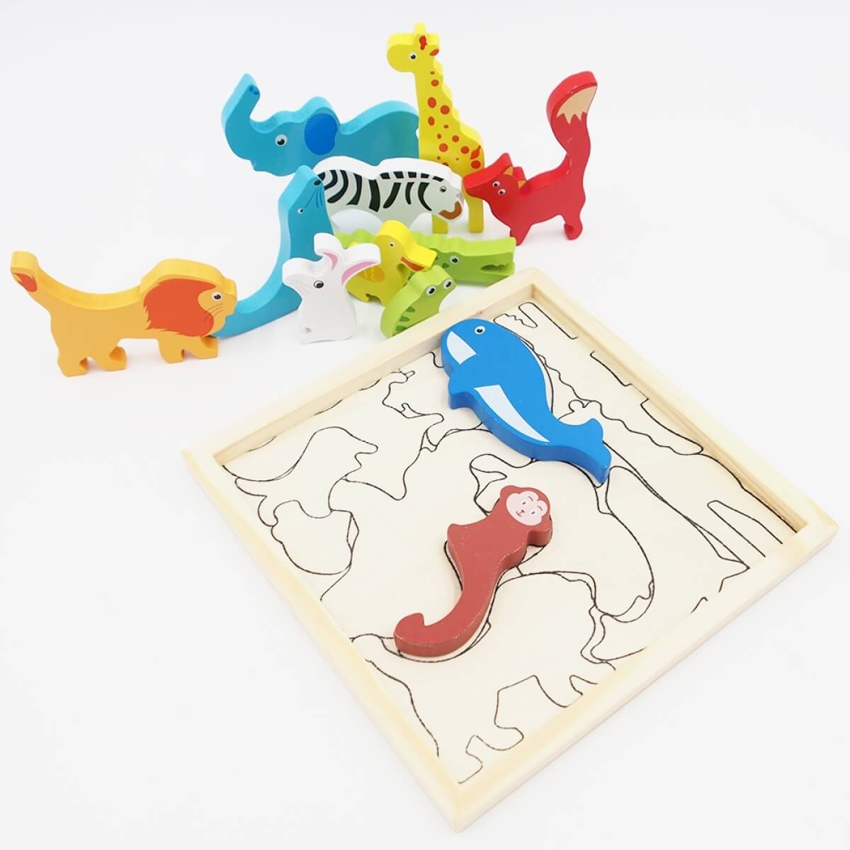 Medinė dėlionė puzlė