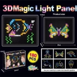 Magiška šviečianti lenta 3D