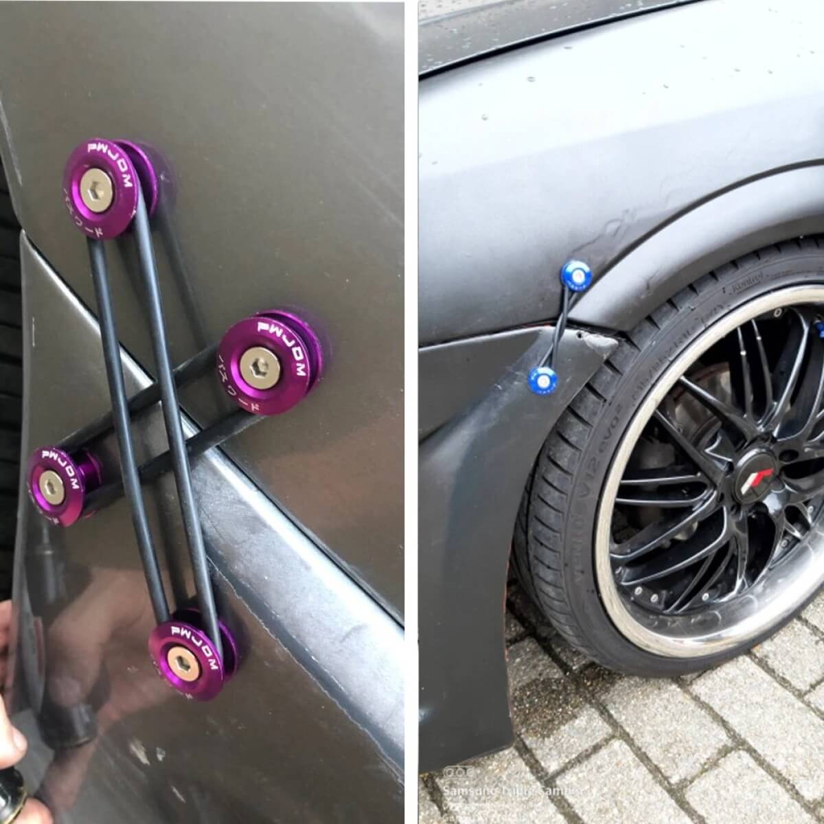 Greita jungtis automobiliui, Mėlyna