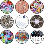 Plastikinė dėžutė, 10 skyrelių