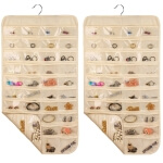 Dvipusis pakabinamas laikymo krepšys, 80 skyrėlių