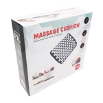 Masažinė akupresūros pagalvė, 31x30x9 cm
