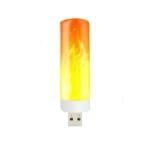 Usb liepsnos imitacijos Led 0.5w
