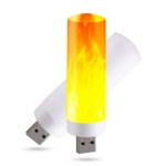 Usb liepsnos imitacijos Led 0.5w