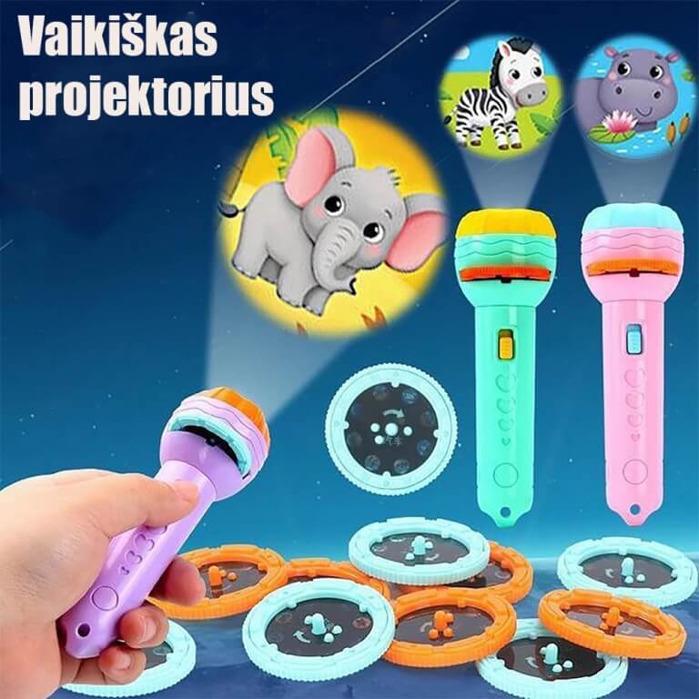 Vaikiškas projektorius, 3XLR44