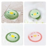 Silikoninis kriauklės kamštis, 10 cm