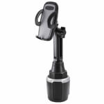 Telefono laikiklis automobiliui, juodas