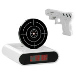 Išmanusis žadintuvas su taikiniu, baltas