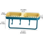 Lipni vonios lentynėlė, 26x8x3cm