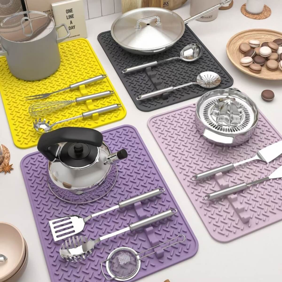 Silikoninis virtuvės kilimėlis, 50x40cm