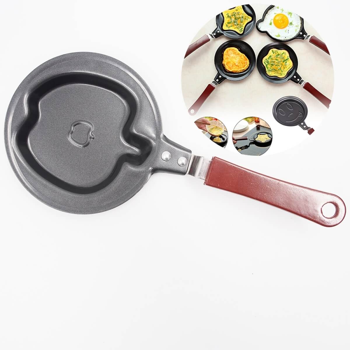 Keptuvė obuolio formos, 12.5cm