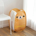 Sulankstomas skalbinių krepšys, 25x25x50 cm