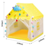 Vaikiška palapinė namelis, 100x120x140 cm