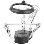 Lituoklio stovas su lupa, 5 led