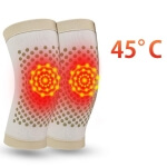 Šildantis kelio įtvaras, 2vnt. juoda