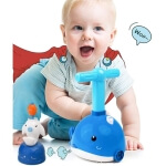 Balionų mašinėlės su pompa, mėlynas