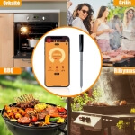 Belaidis termometras BBQ , IP64