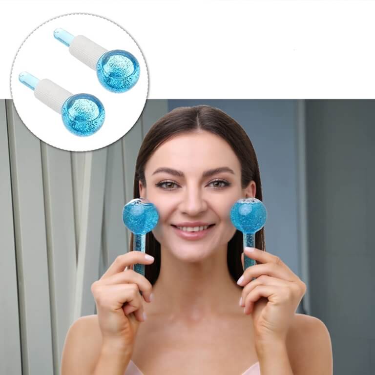 Stikliniai masažo kamuoliukai, 2vnt.