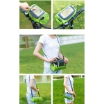 Dviračio krepšys, juodas 3.5l