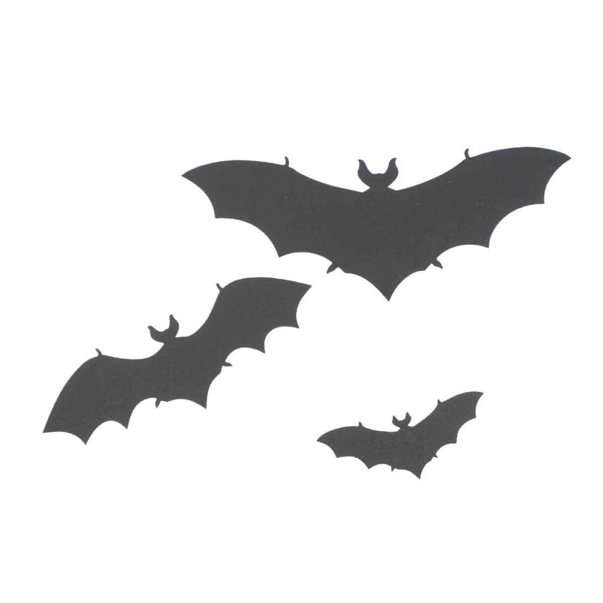 Helovino lipdukai šikšnosparniai, 12vnt.