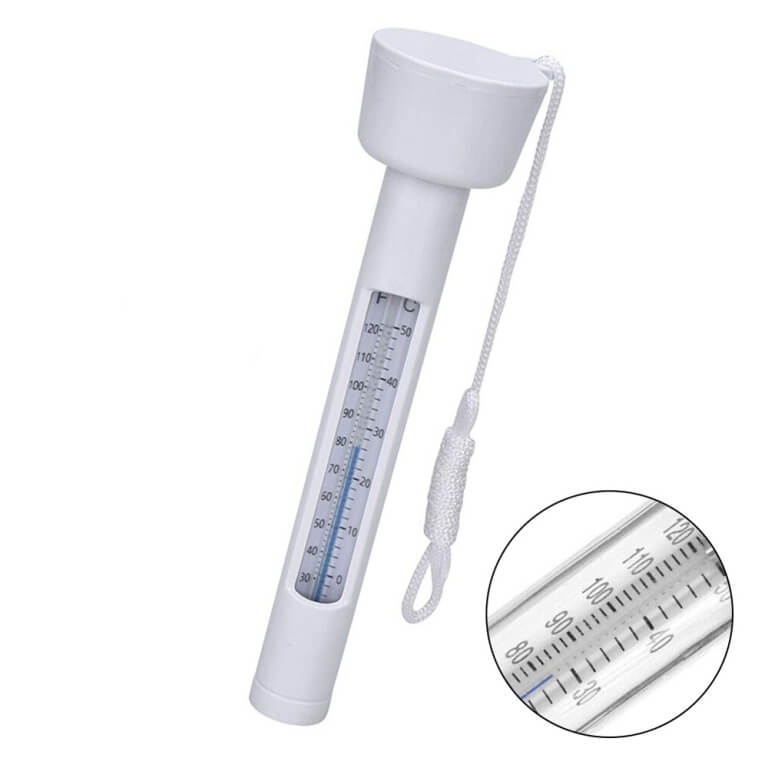 Plaukiojantis baseino termometras