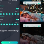 Led kalėdinė girlianda smart 10m, USB 5V