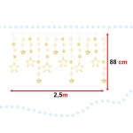 Led girlianda, Stars