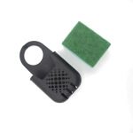 Kriauklės krepšelis su kempinė