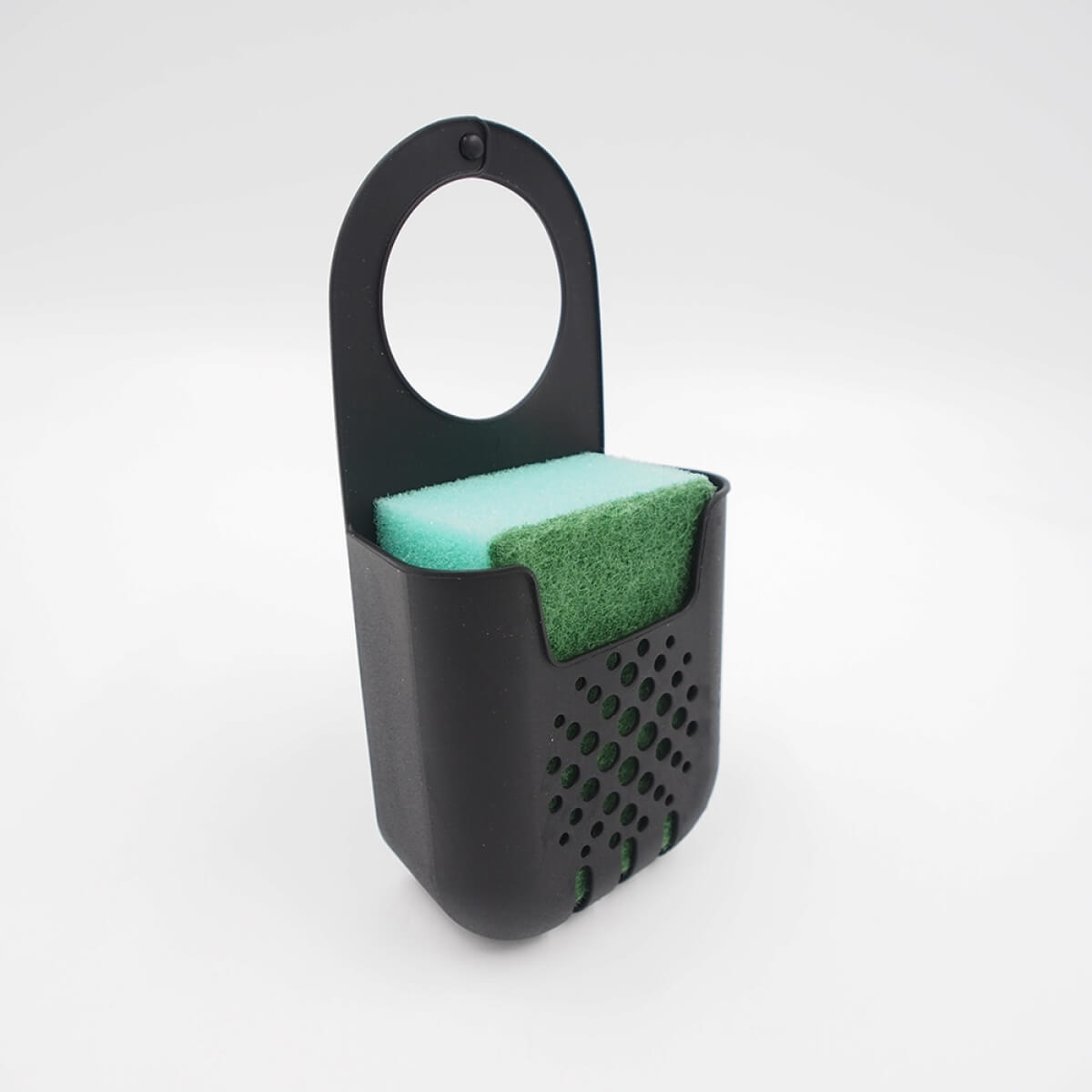 Kriauklės krepšelis su kempinė