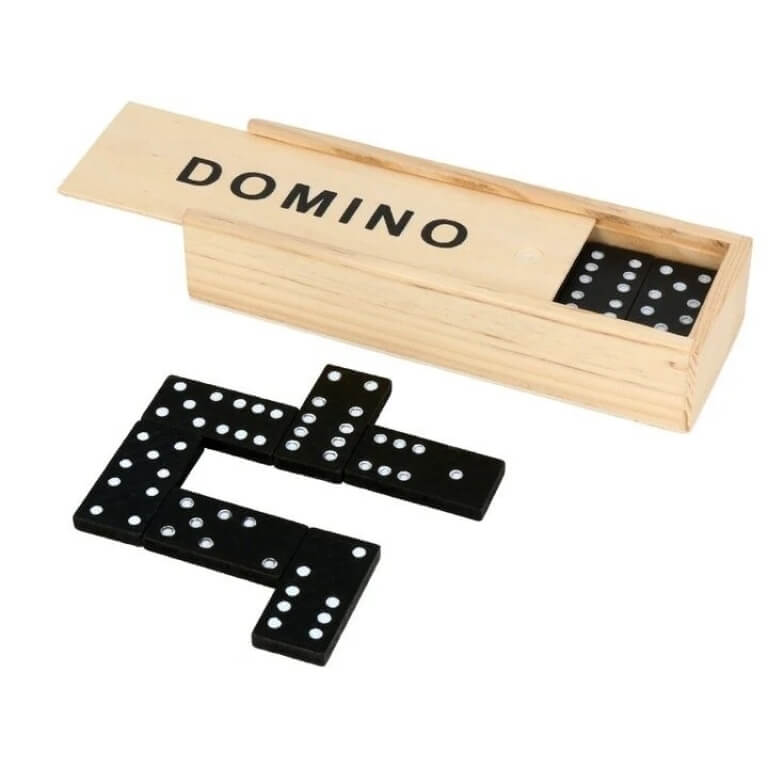 Medinis domino žaidimas, 2-4 žmonės