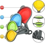 Silikoniniai matavimo šaukštai, 4 vnt.