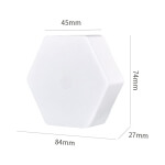 Šešiakampis modulinis led šviestuvas, 0.5 W