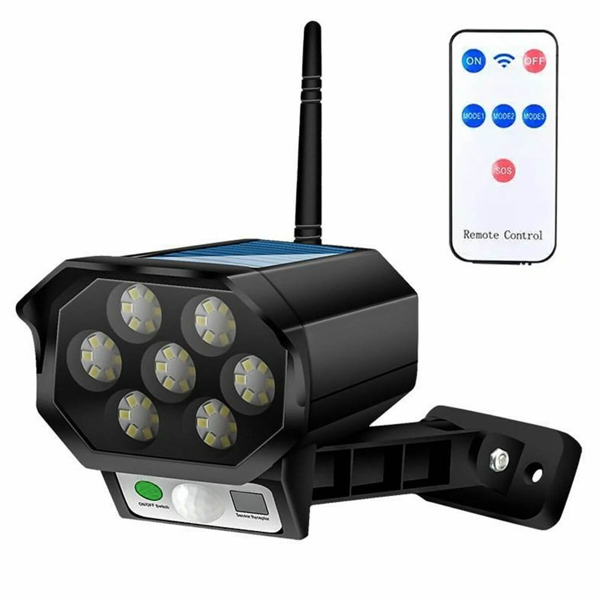 Kameros imitacija su LED šviestuvu, SMD LED