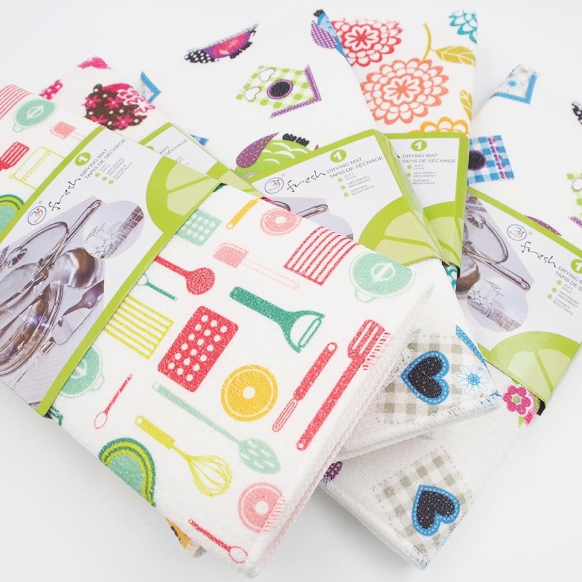 Medžiaginis kilimėlis indų džiovinimui, 38×50 cm