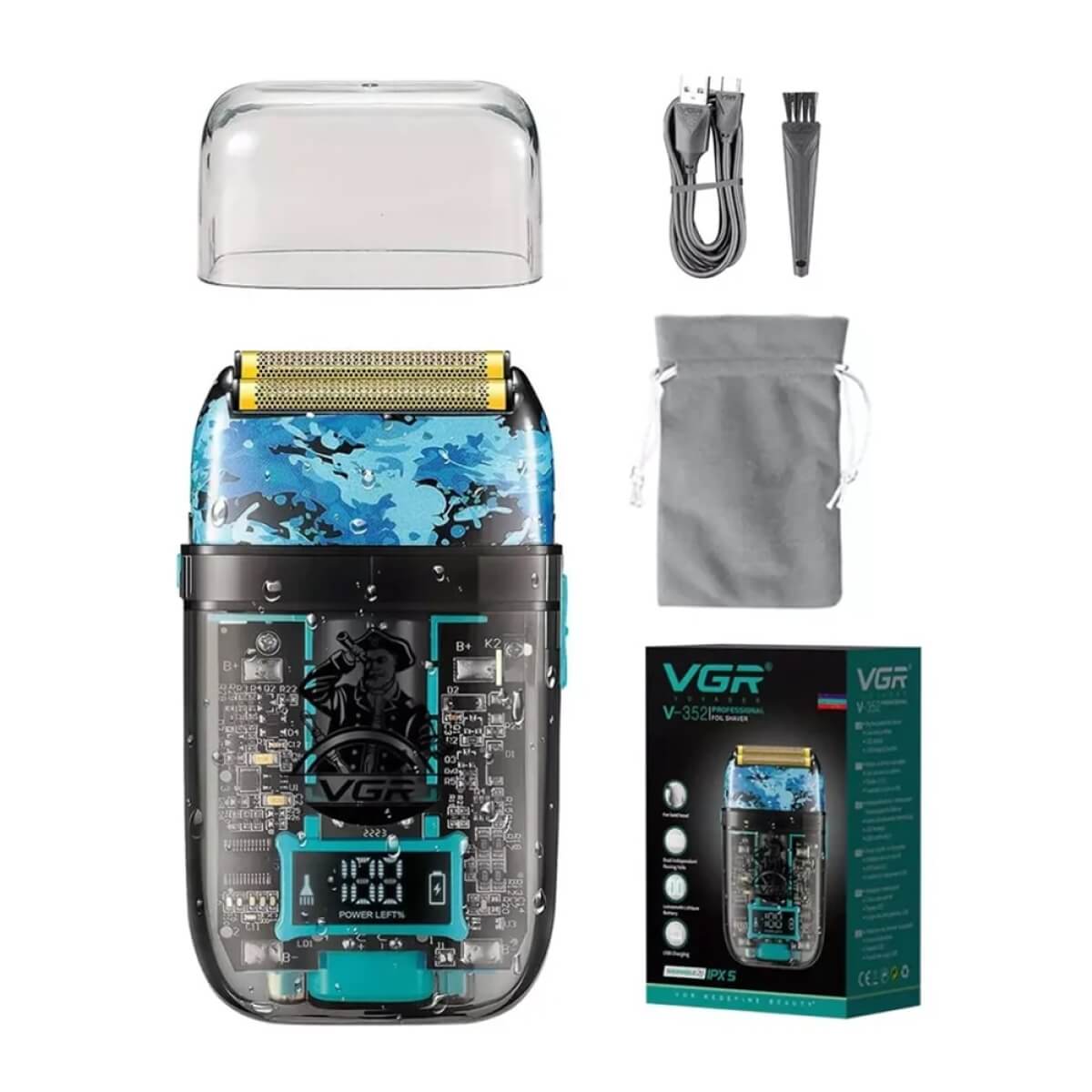 Mobili įkraunama barzdaskutė Vgr