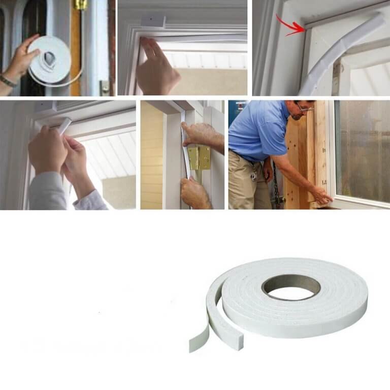 Minkšta sandarinimo juosta 5m, 2PK Foam