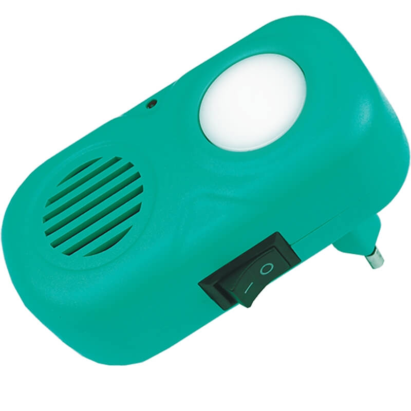 Ultragarsinė graužikų ir vabzdžių baidyklė, 3-8W Ultragarsinė graužikų ir vabzdžių baidyklė, 3-8W