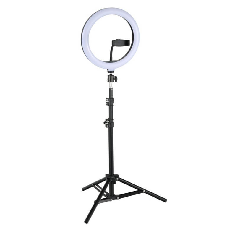 Žiedo formos lempa fotografavimui makiažui, 24W