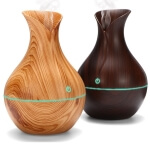 Ultragarsinis oro drėkintuvas, Geltonas 130ml