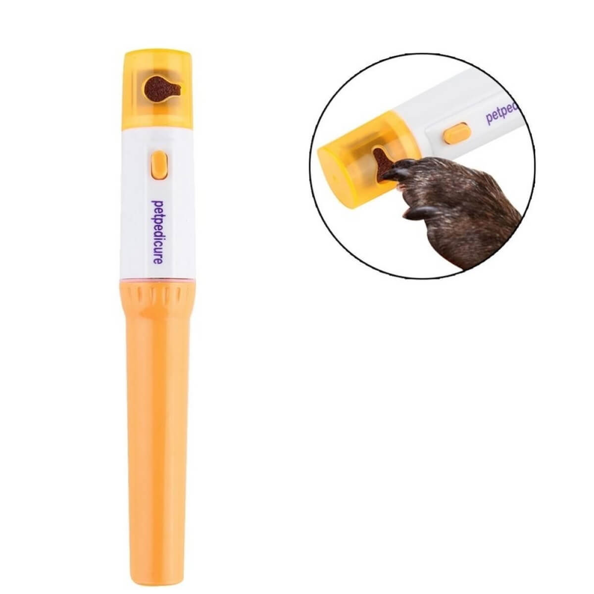 Elektrinė naminių gyvūnų nagų dildė, ABS 2AA