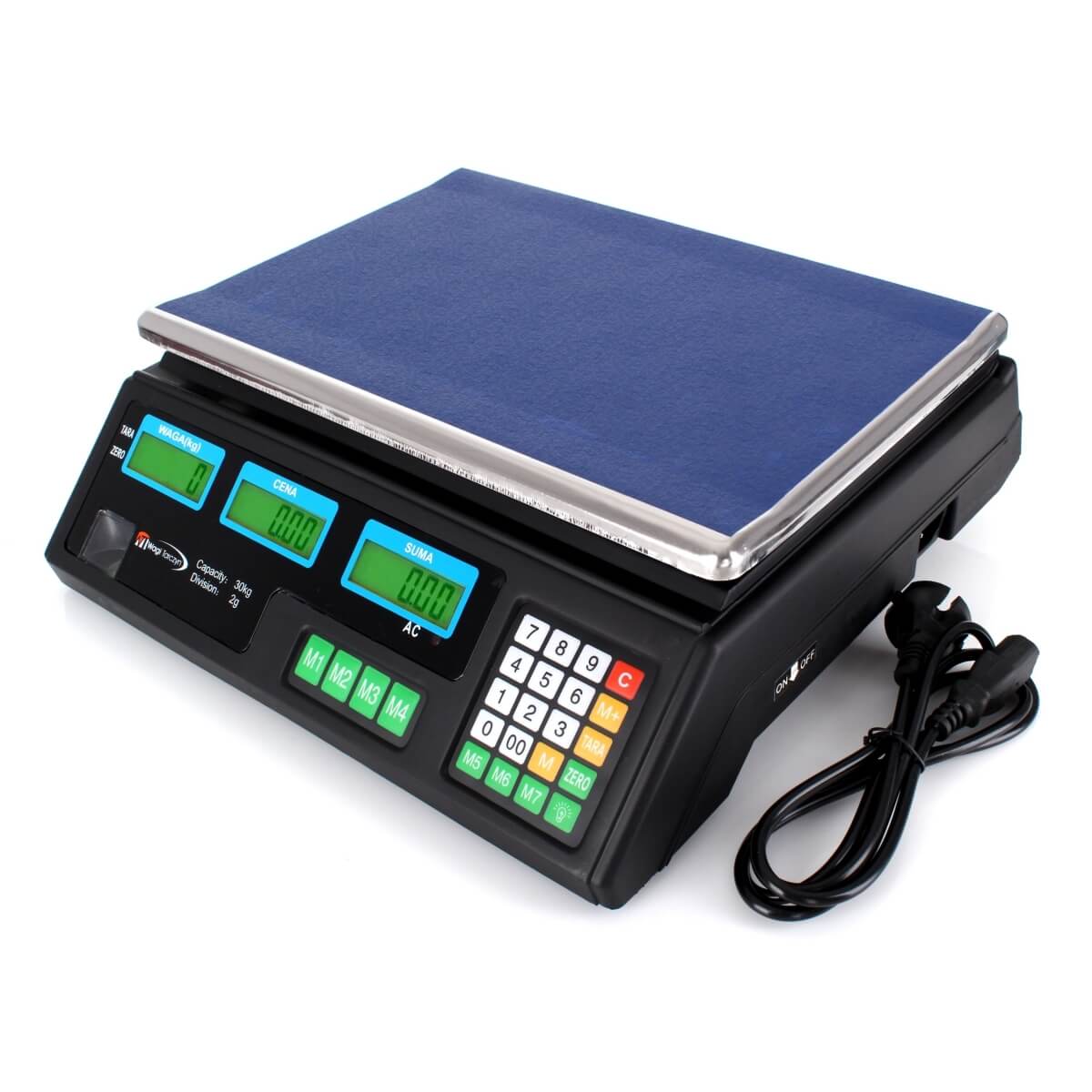 Buitinės svarstyklės su skaičiavimo funkcija, 30KG