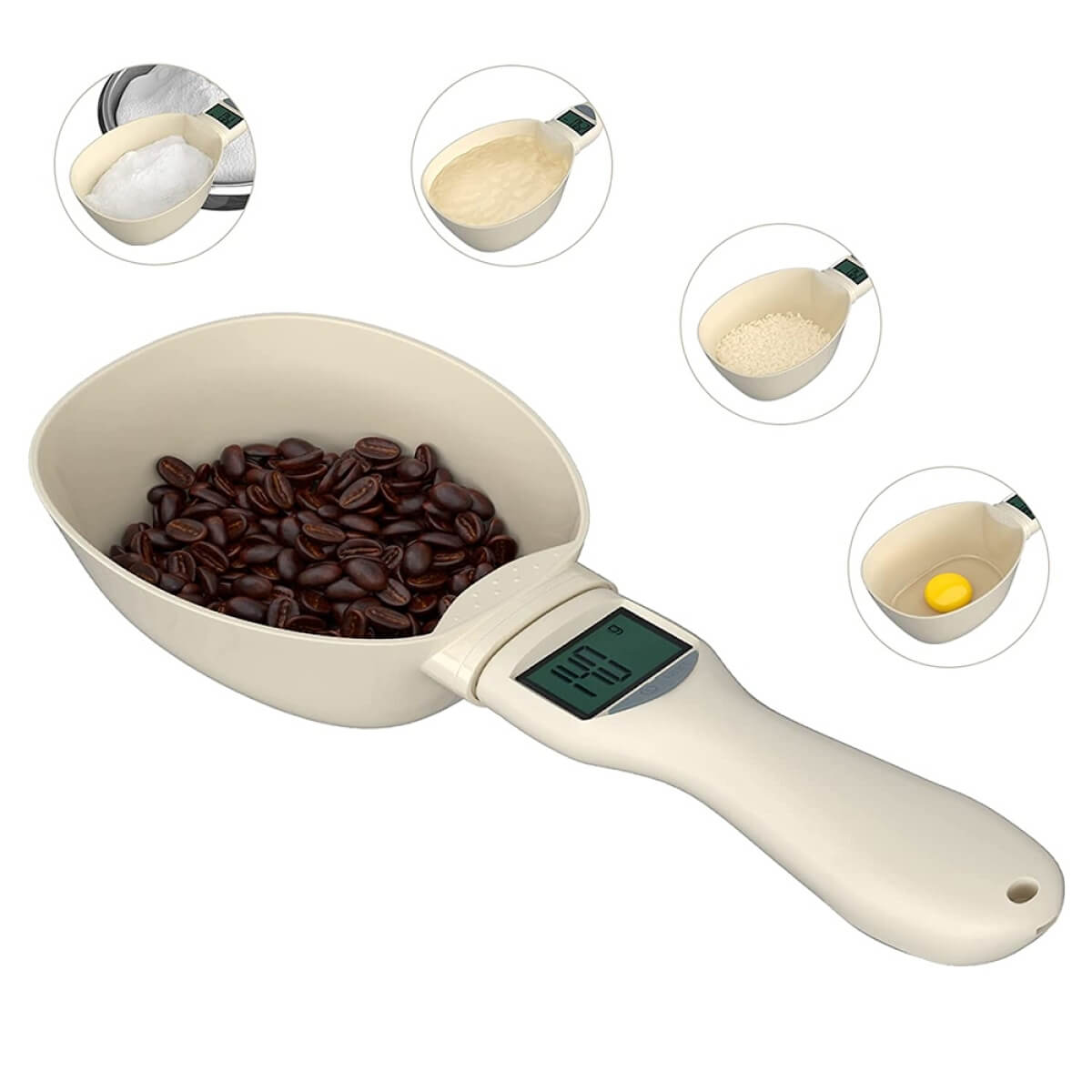 Elektroninės svarstyklės šaukštas, 500g