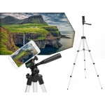 Trikojis stovas su telefono laikikliu, 34-103cm