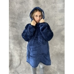 Pledas džemperis XXL , juodas